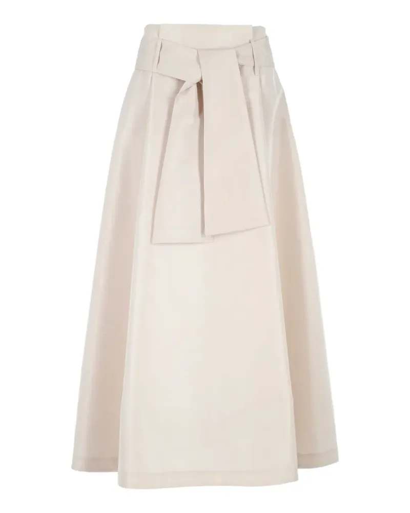D.EXTERIOR tie skirt - Nude Nude