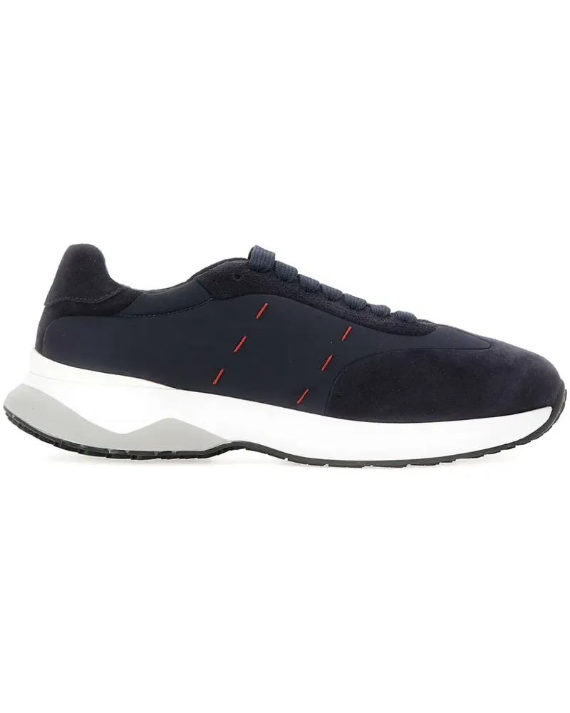 Kiton Sneakers aus Wildleder - Blau Blau