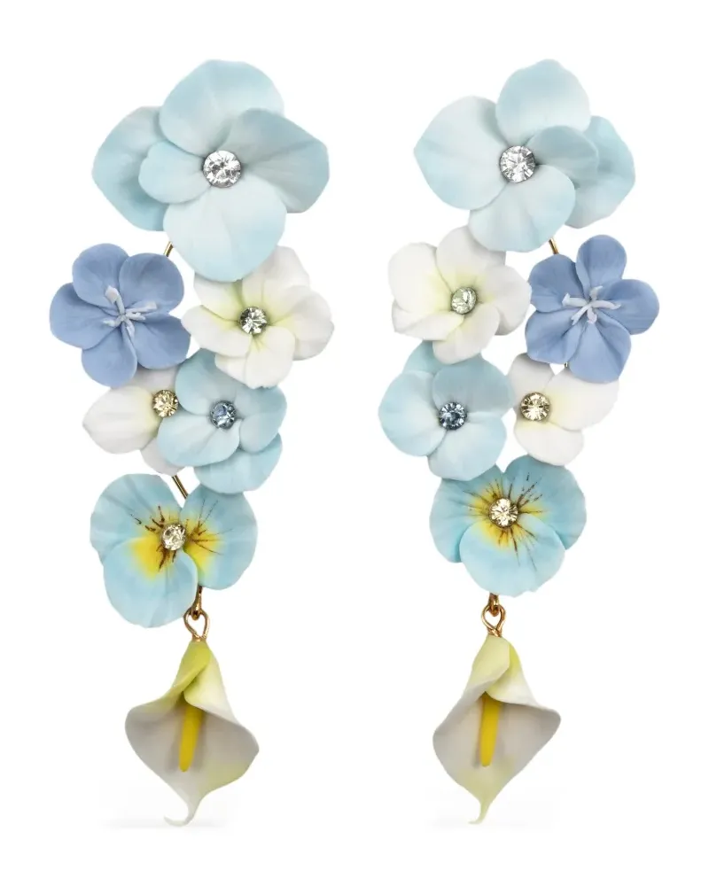 Jennifer Behr Anarosa Hängeohrringe - Gold Gold