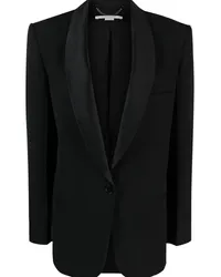 Stella McCartney Blazer mit Schalkragen Schwarz