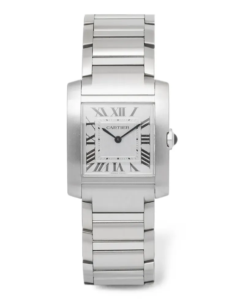 Cartier Tank Française Armbanduhr 27mm - Silber Silber
