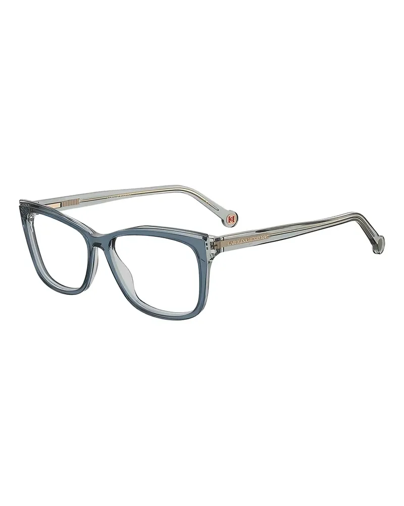 Carolina Herrera New York Brille mit Cat-Eye-Gestell - Blau Blau