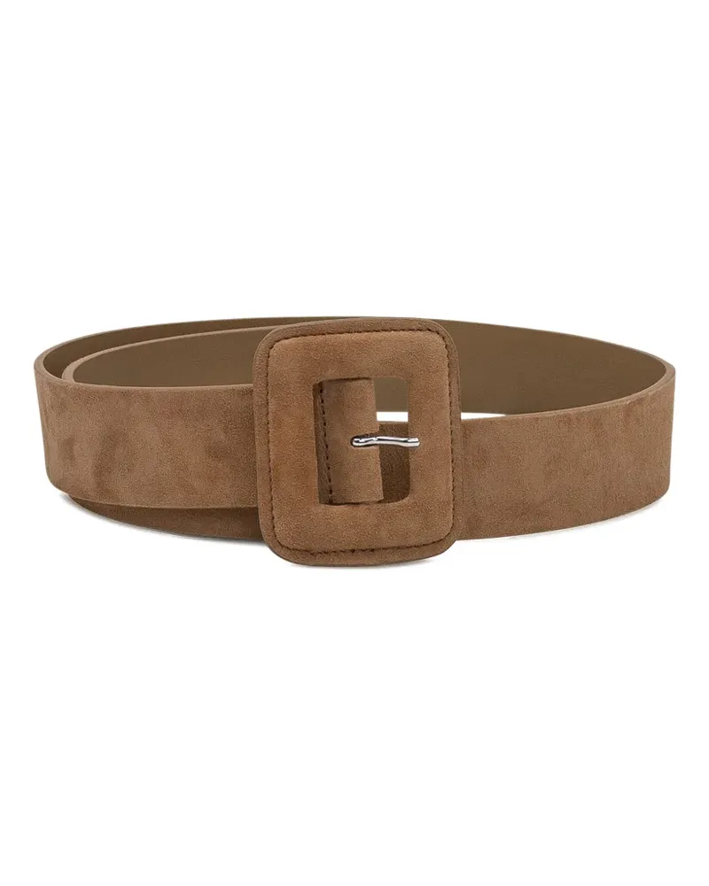 Max Mara Gürtel aus Wildleder - Braun Braun
