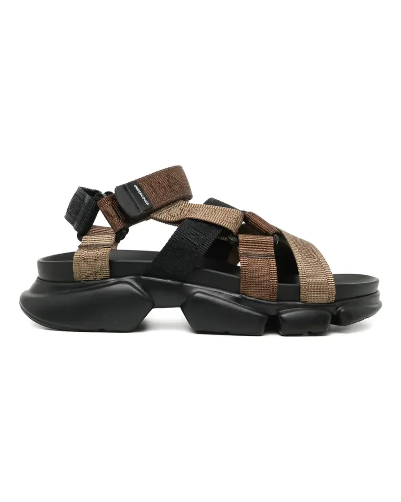 Undercover cross-straps sandals - Nude Nude