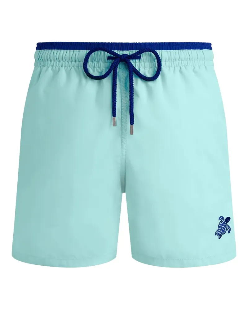 Vilebrequin Zweifarbige Badeshorts - BLUE NOTE Blue