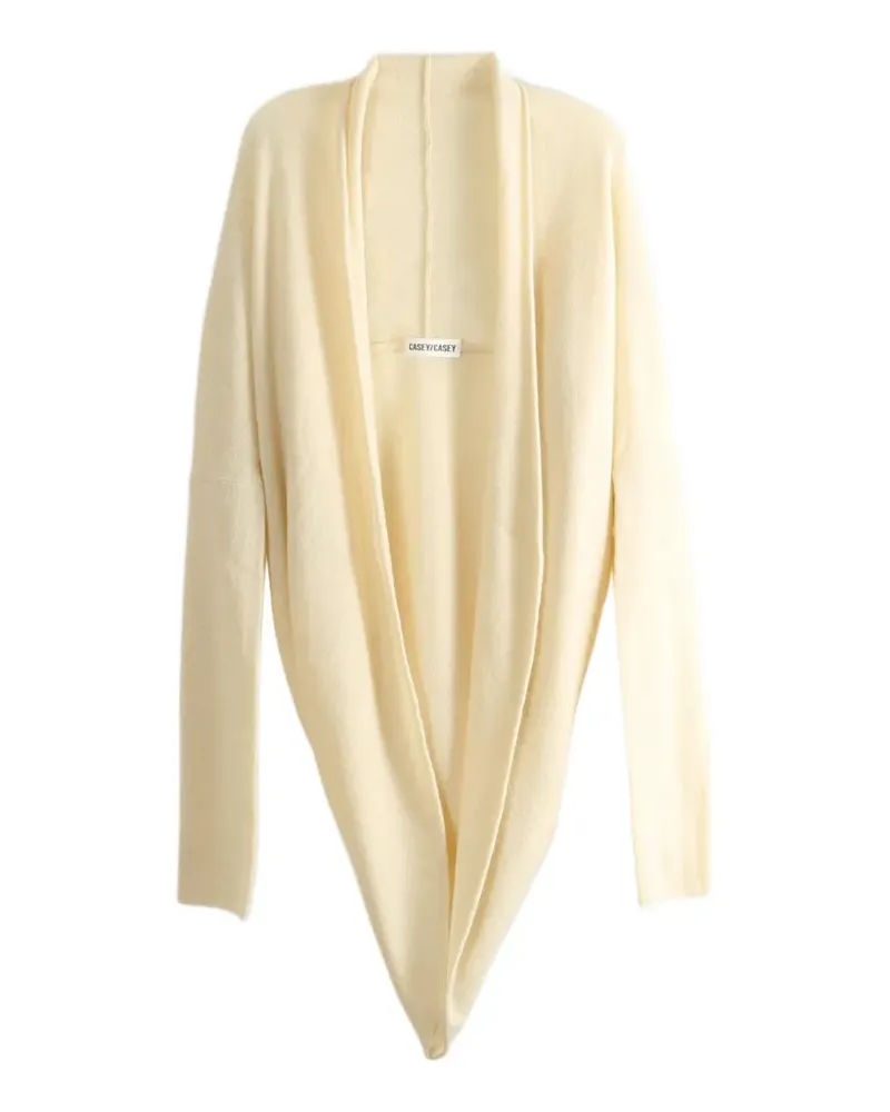 Casey Casey open-front long-sleeve cardigan - Nude Nude