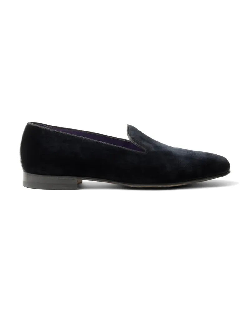 Ralph Lauren Alonzo Loafer aus Samt - Schwarz Schwarz
