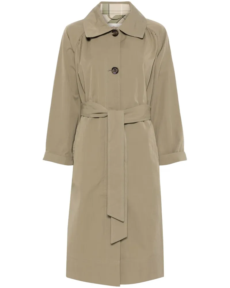 Barbour Garbo Trenchcoat - Grün Grün