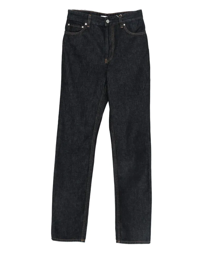 Totême high-rise slim-fit jeans - Blau Blau