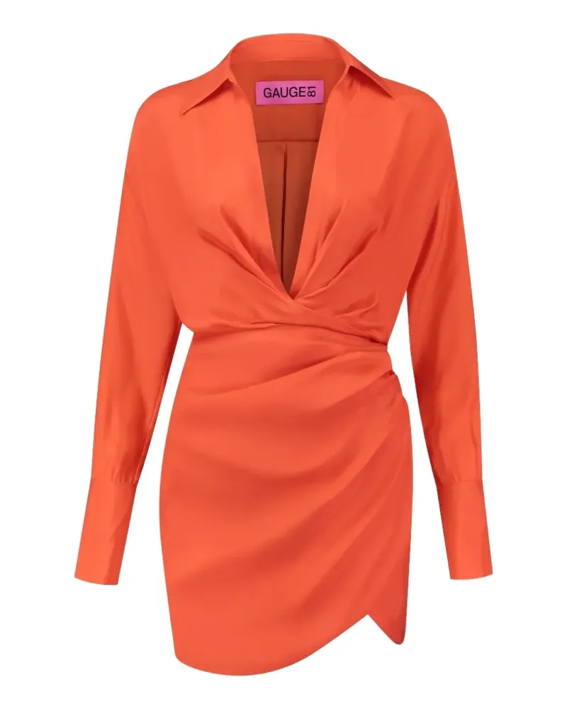 GAUGE81 Naha Minikleid - Orange Orange