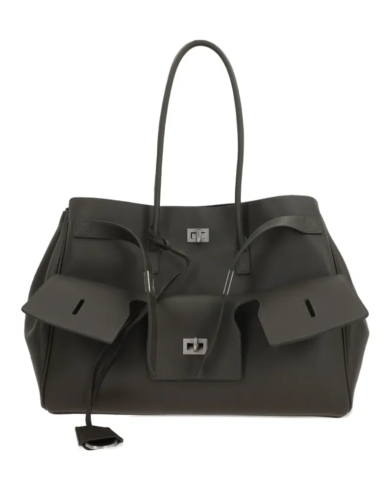 Balenciaga Bel Air Schultertasche - Braun Braun