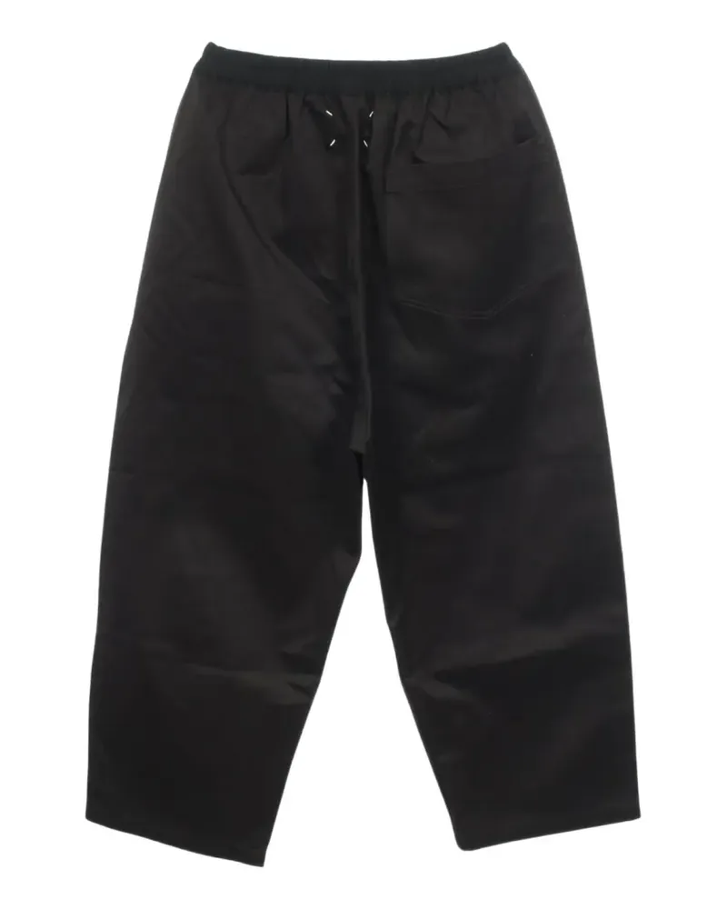 Maison Margiela 2020s Hose mit weitem Bein - Schwarz Schwarz