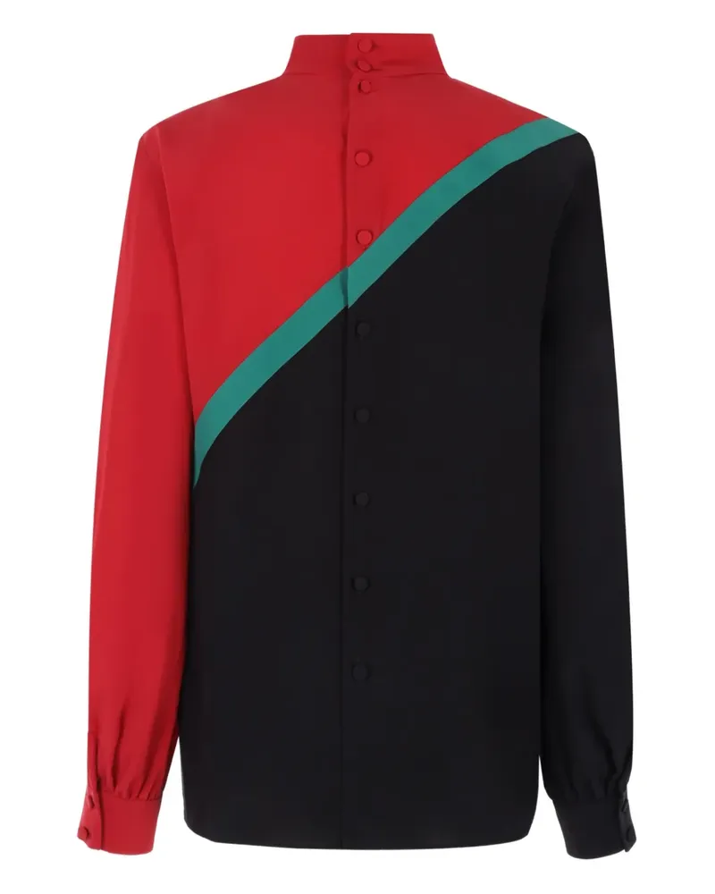 Gucci Top mit Stehkragen - Schwarz Schwarz