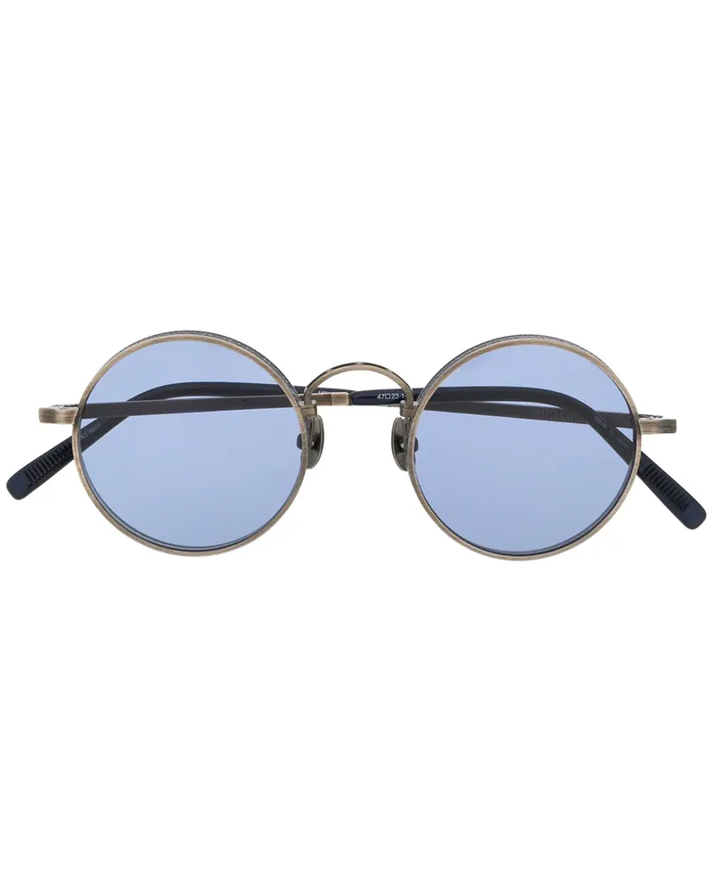 MATSUDA Runde 'M3100' Sonnenbrille - Silber Silber