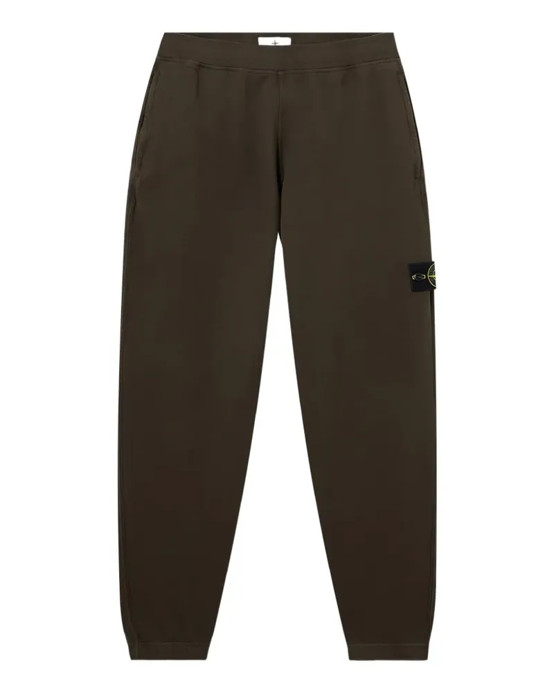 Stone Island Jogginghose mit Logo-Patch - Braun Braun