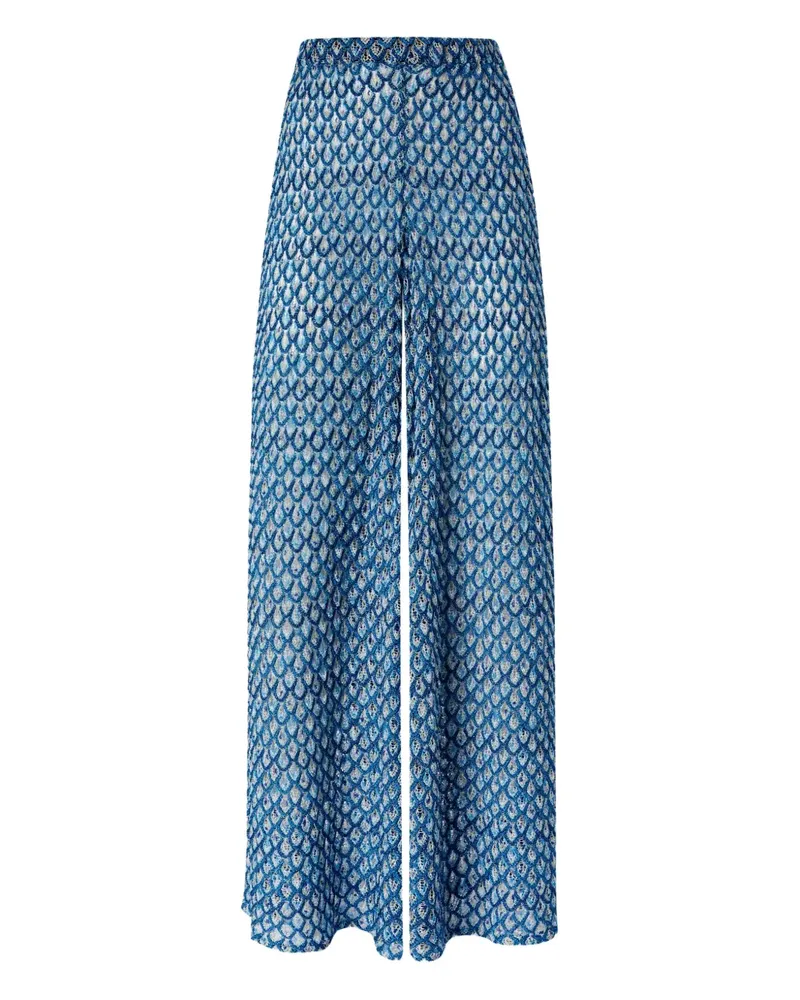Missoni Gestrickte Hose - Blau Blau
