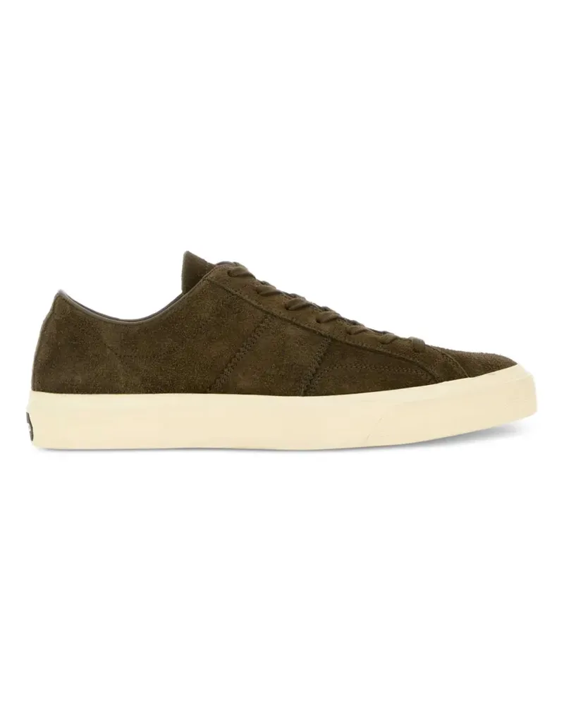 Tom Ford Cambridge Sneakers aus Wildleder - Grün Grün