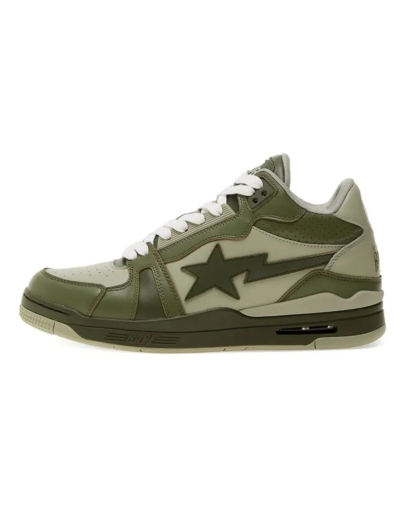 BAPE ClutchSta #1 Sneakers mit Stern-Patch - Grün Grün