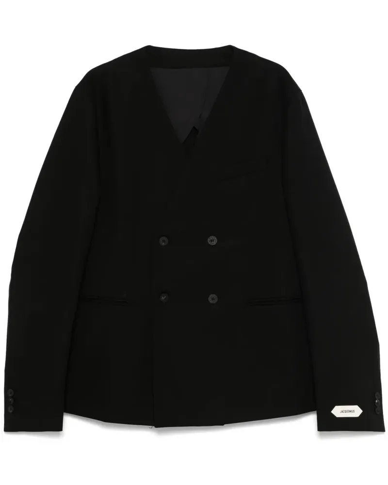 Jacquemus The Marino Blazer - Schwarz Schwarz