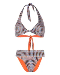 FISICO-Cristina Ferrari Wendbarer Bikini Orange