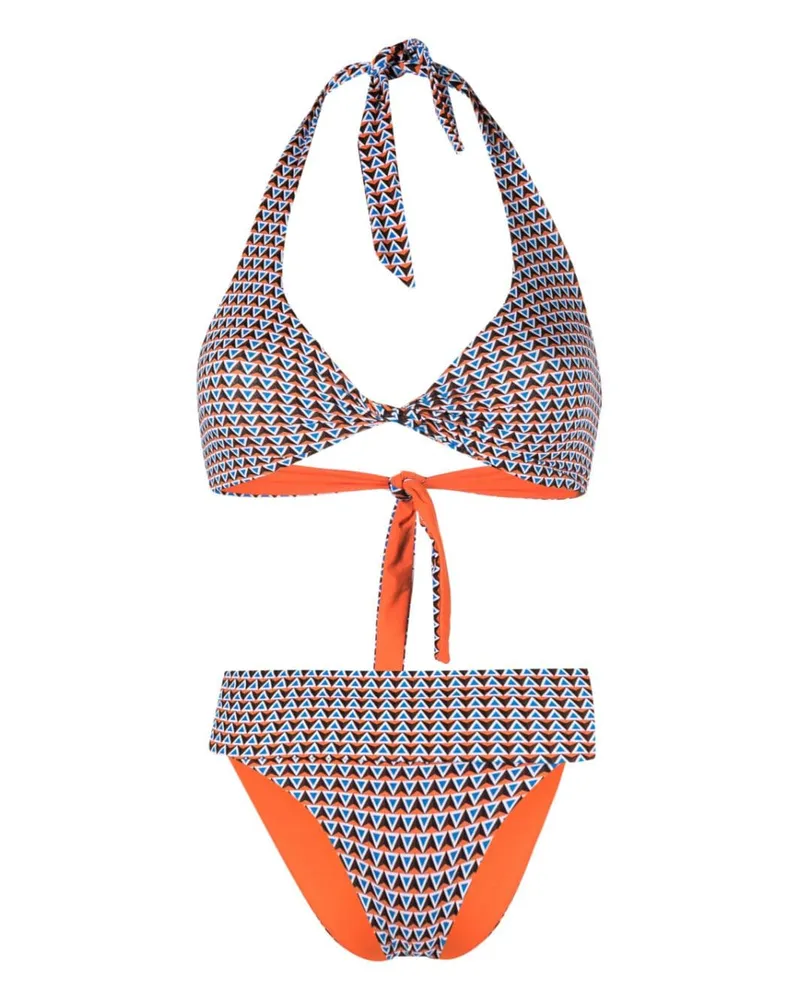 FISICO-Cristina Ferrari Wendbarer Bikini Orange