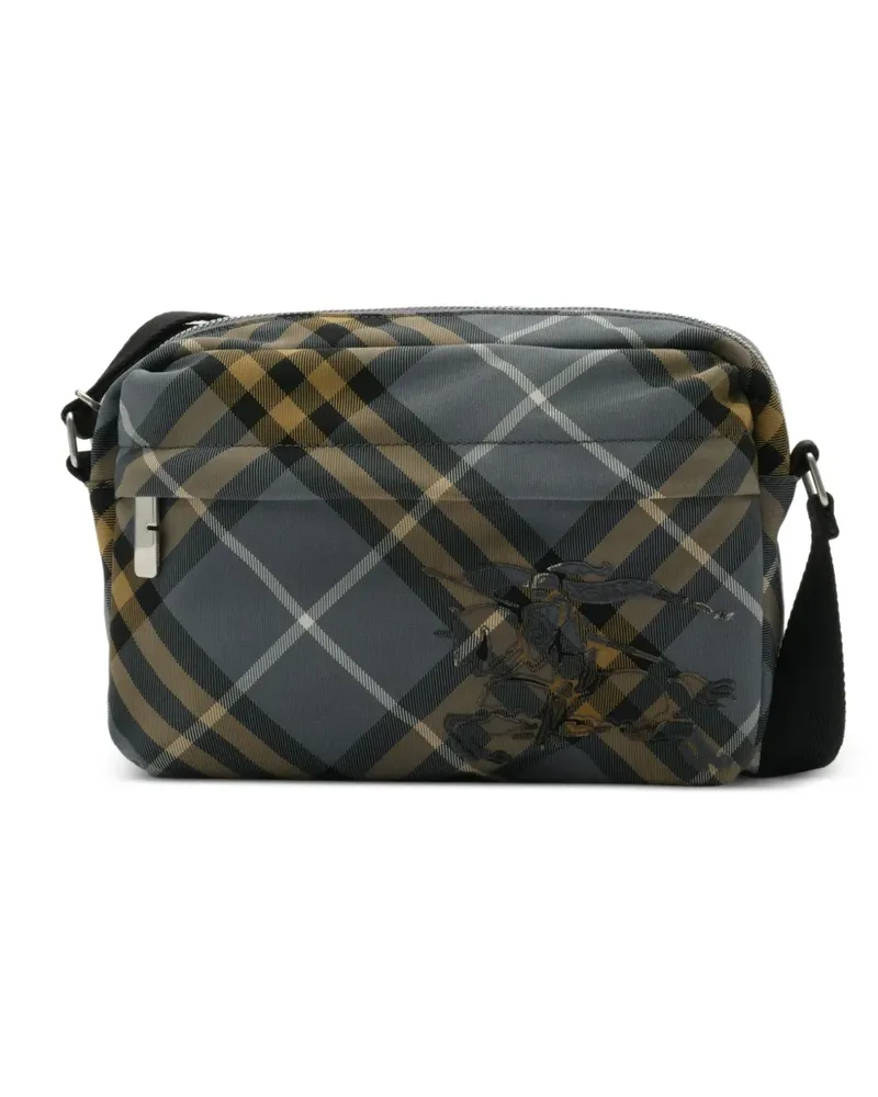 Burberry small Check crossbody bag​ - Blau Blau