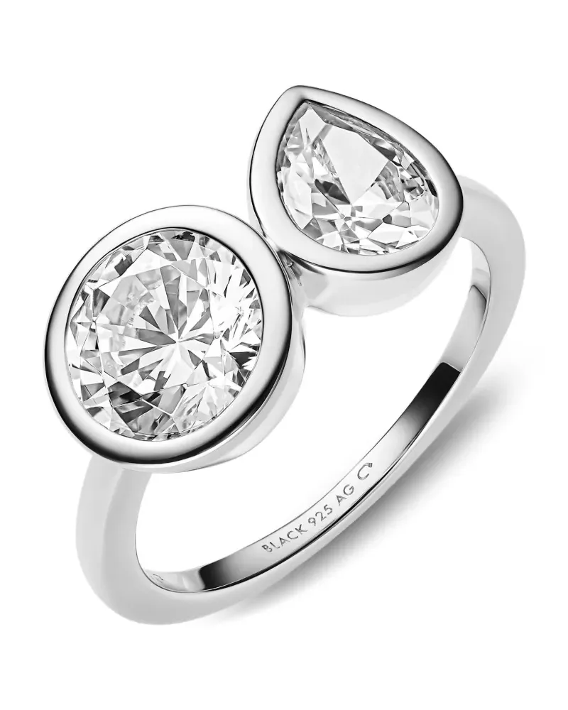 Maria Black You and Me Ring - Silber Silber