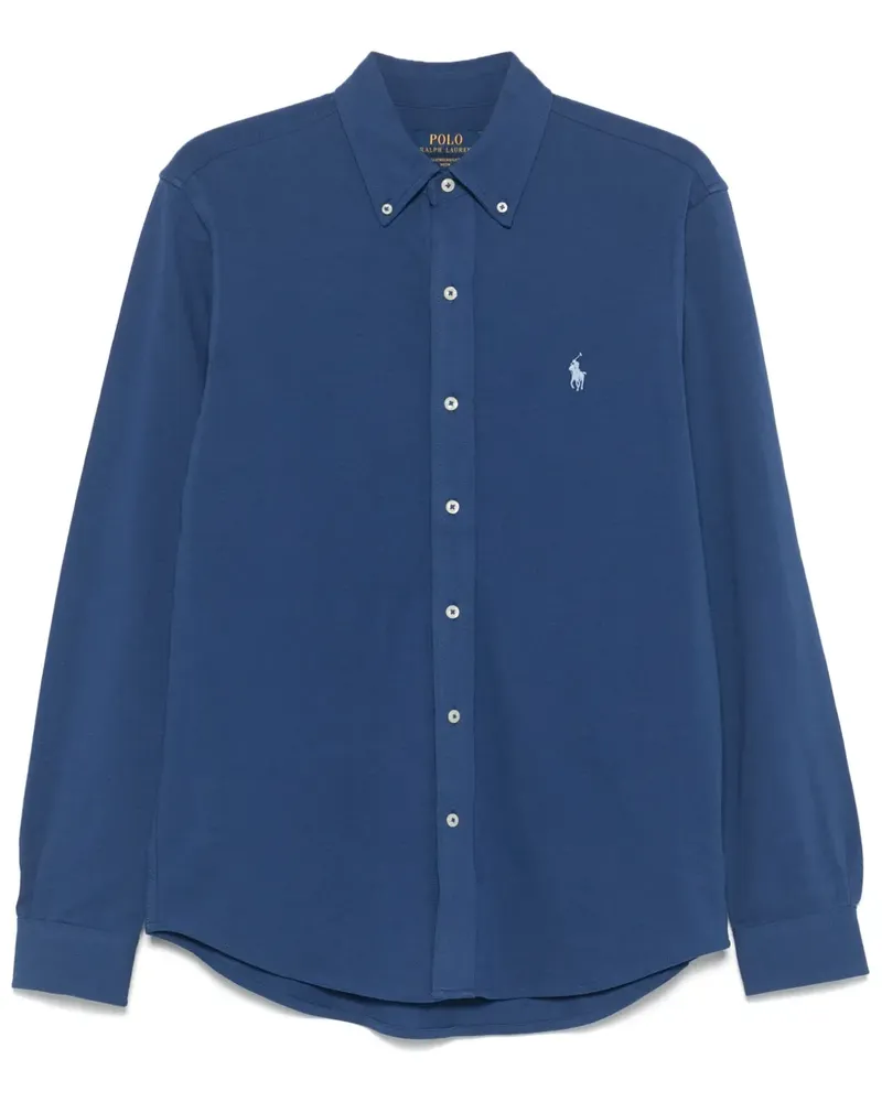 Ralph Lauren Hemd mit Polo Pony - Blau Blau