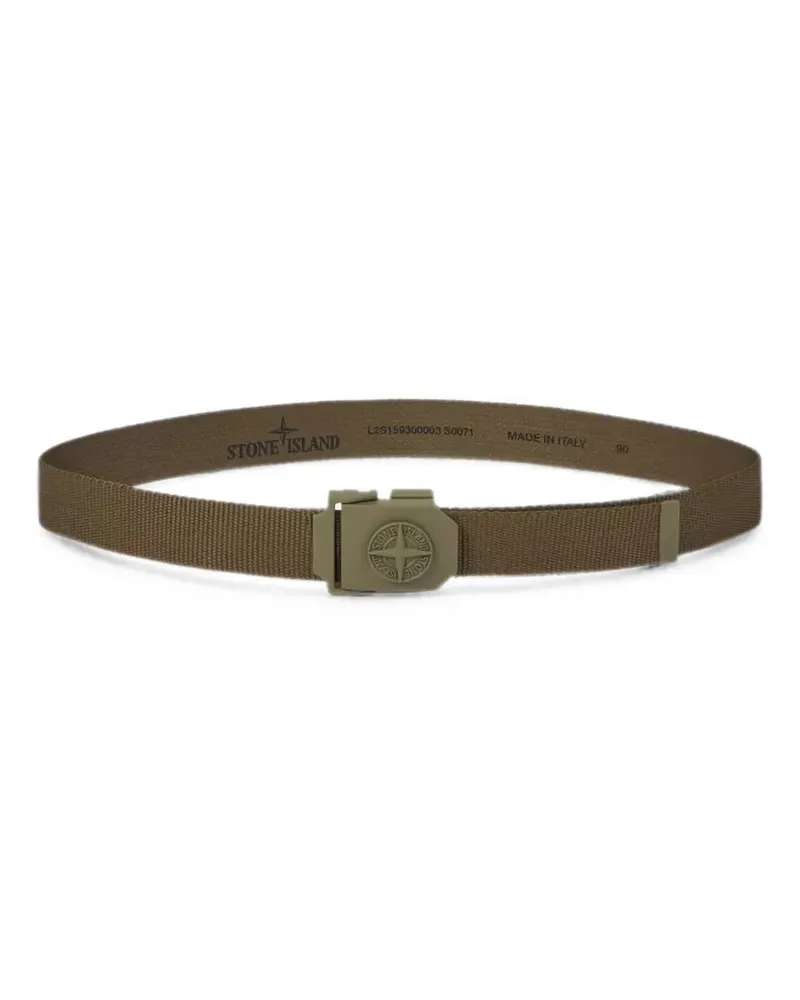 Stone Island 9300003 nylon tape belt - Grün Grün