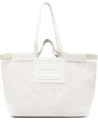 Lancel Shopper aus Logo-Jacquard Nude