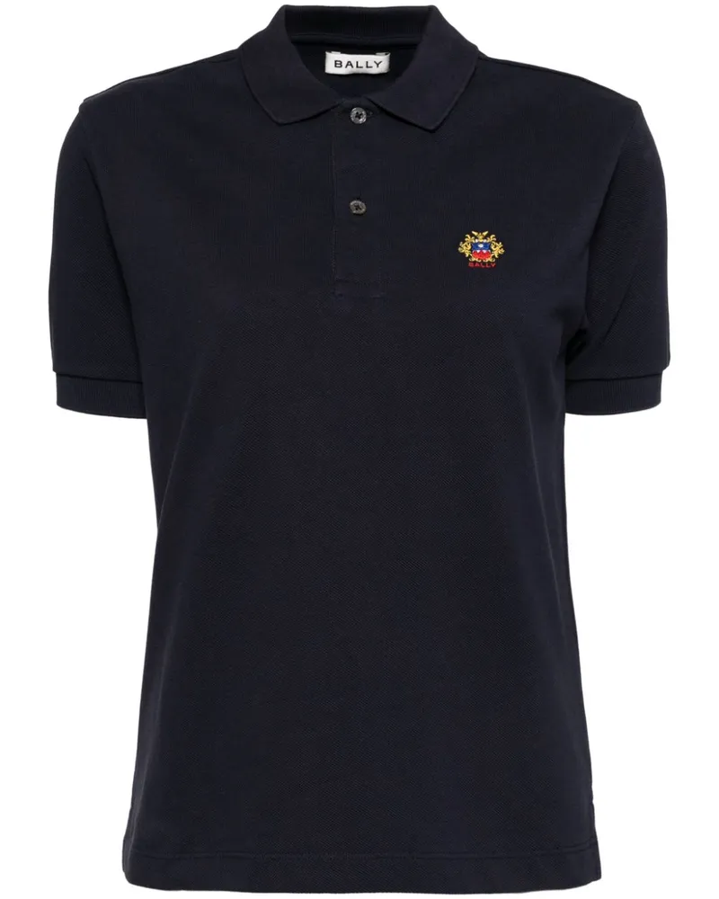Bally Kurzärmeliges Poloshirt - Blau Blau