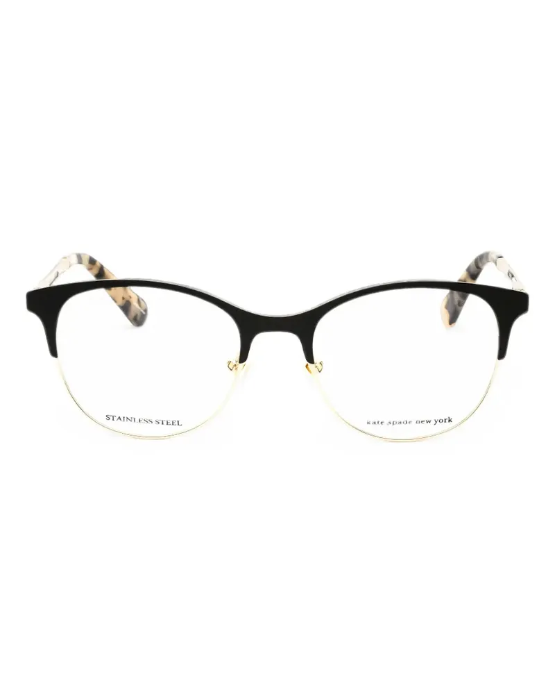 Kate Spade Jenell round-frame glasses - Schwarz Schwarz