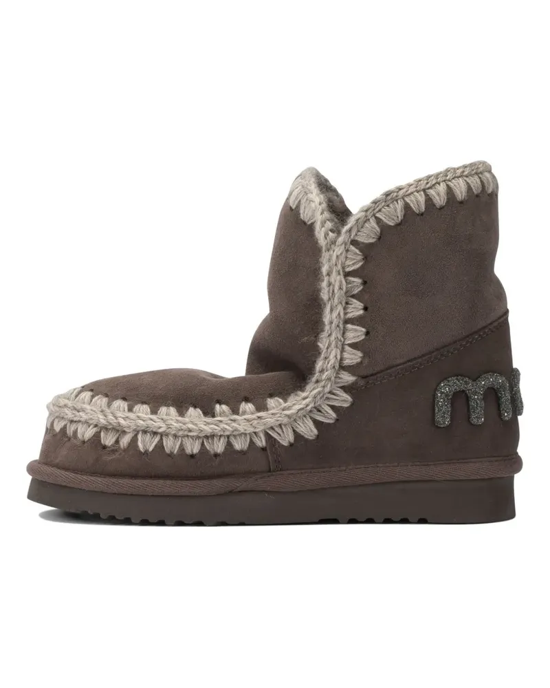 Mou Eskimostiefel aus Wildleder - Braun Braun