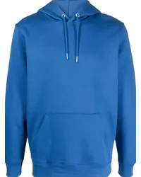 Yves Salomon Hoodie aus Bio-Baumwolle Blau