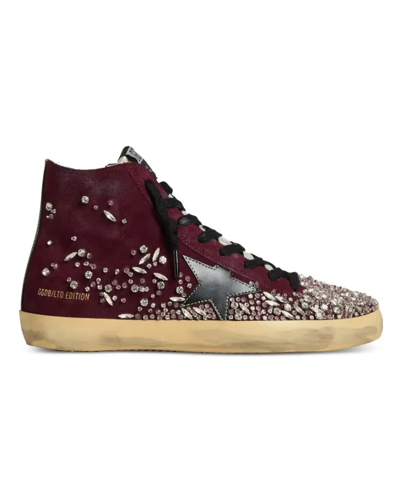 Golden Goose Francy LAB star-embellishment sneakers - Rot Rot
