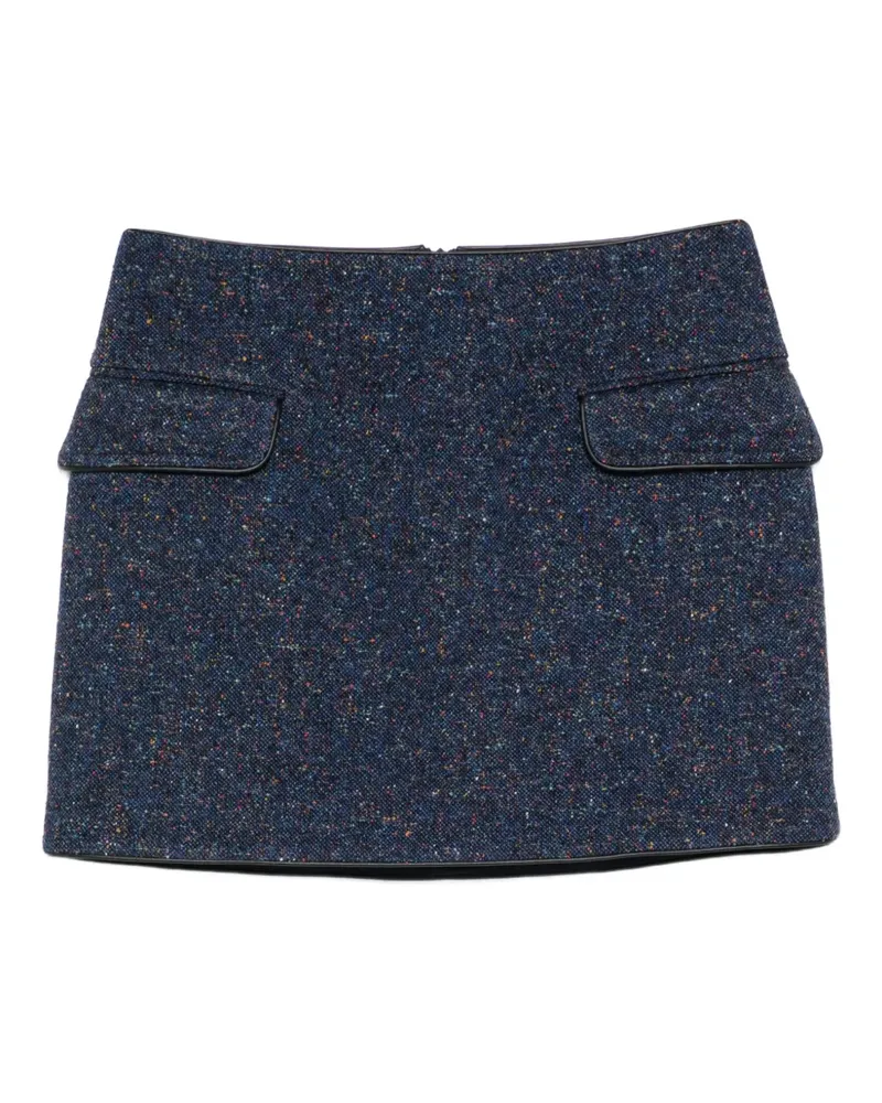 Iceberg flap-pocket mini skirt - Blau Blau