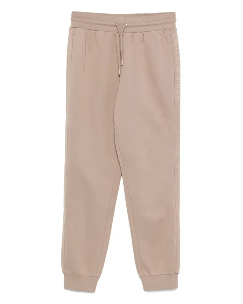 Emporio Armani Hose mit Logo-Verzierung - Nude Nude