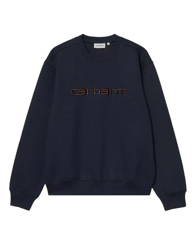 Carhartt WIP Besticktes Sweatshirt - Blau Blau