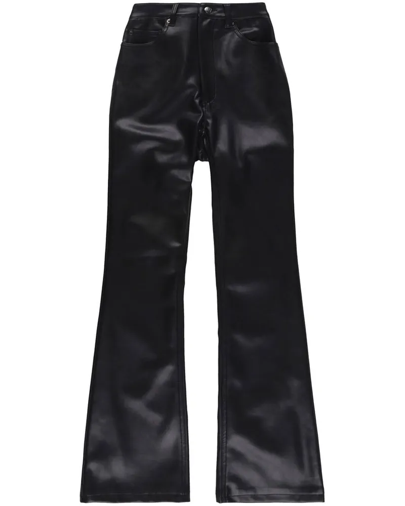 ksubi Ausgestellte Hose - Schwarz Schwarz