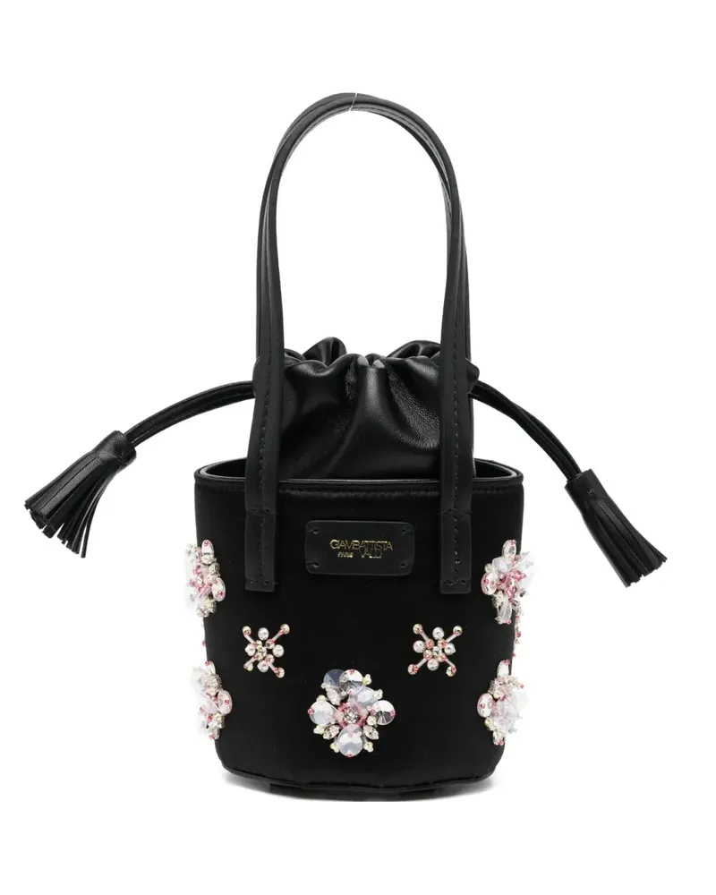 Giambattista Valli Kristallverzierter Shopper - Schwarz Schwarz