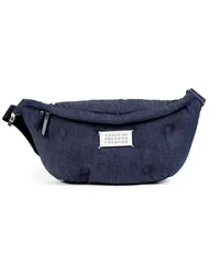 Maison Margiela Glam Slam Gürteltasche aus Denim Blau