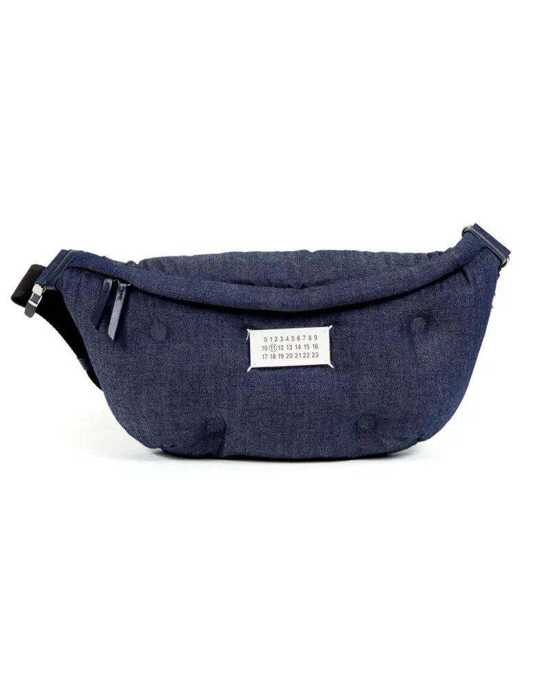 Maison Margiela Glam Slam Gürteltasche aus Denim - Blau Blau