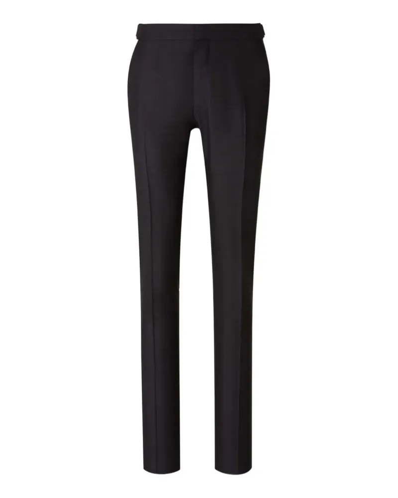 Tom Ford tailored silk trousers - Schwarz Schwarz