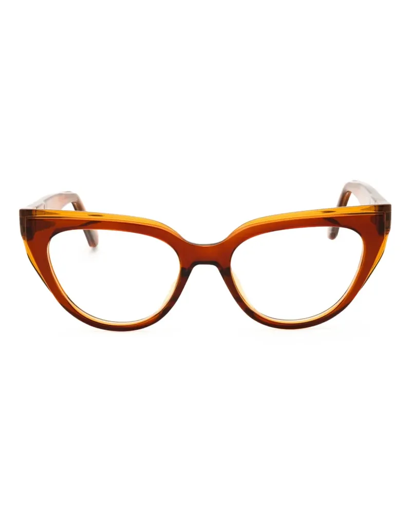Calvin Klein cat-eye glasses - Orange Orange