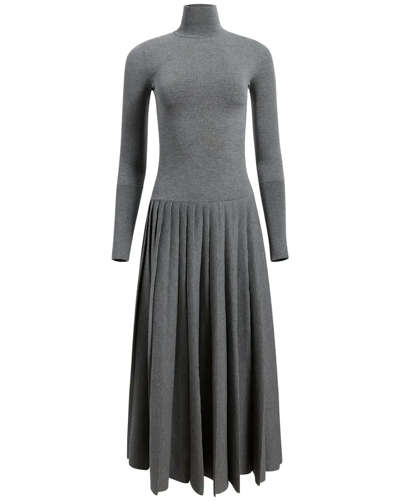 KHAITE The Lisette Maxikleid - Grau Grau
