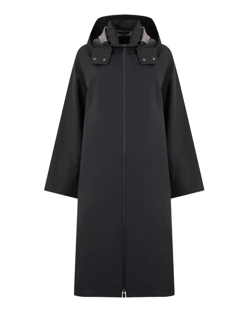Herno hooded coat - Schwarz Schwarz