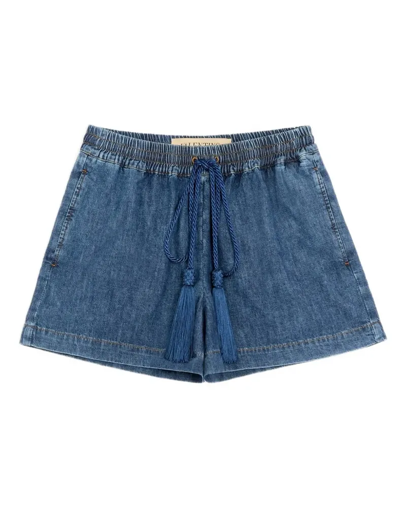 Valentino Garavani Chambray-Shorts aus Denim - Blau Blau