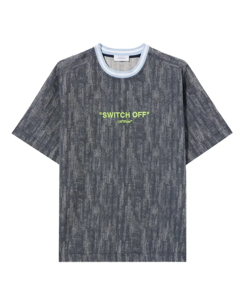 OFF-WHITE Ss_Switch Off Arrow T-shirt - Grau Grau