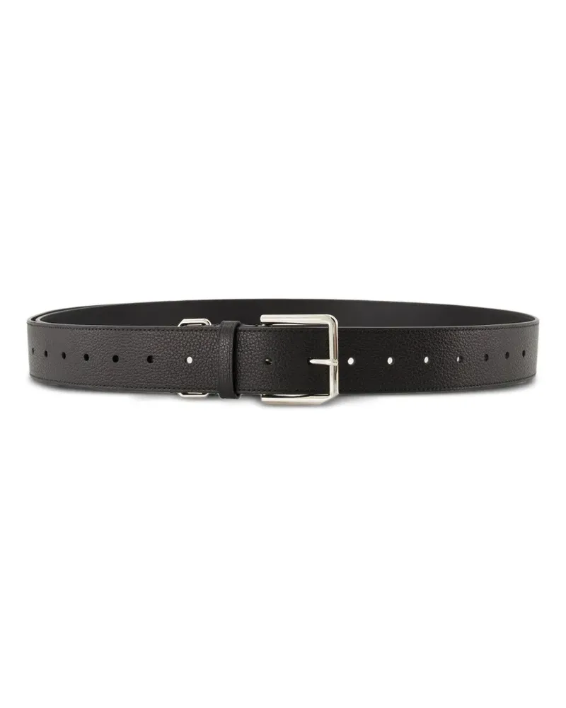 Givenchy Schnallengürtel aus Leder - Schwarz Schwarz