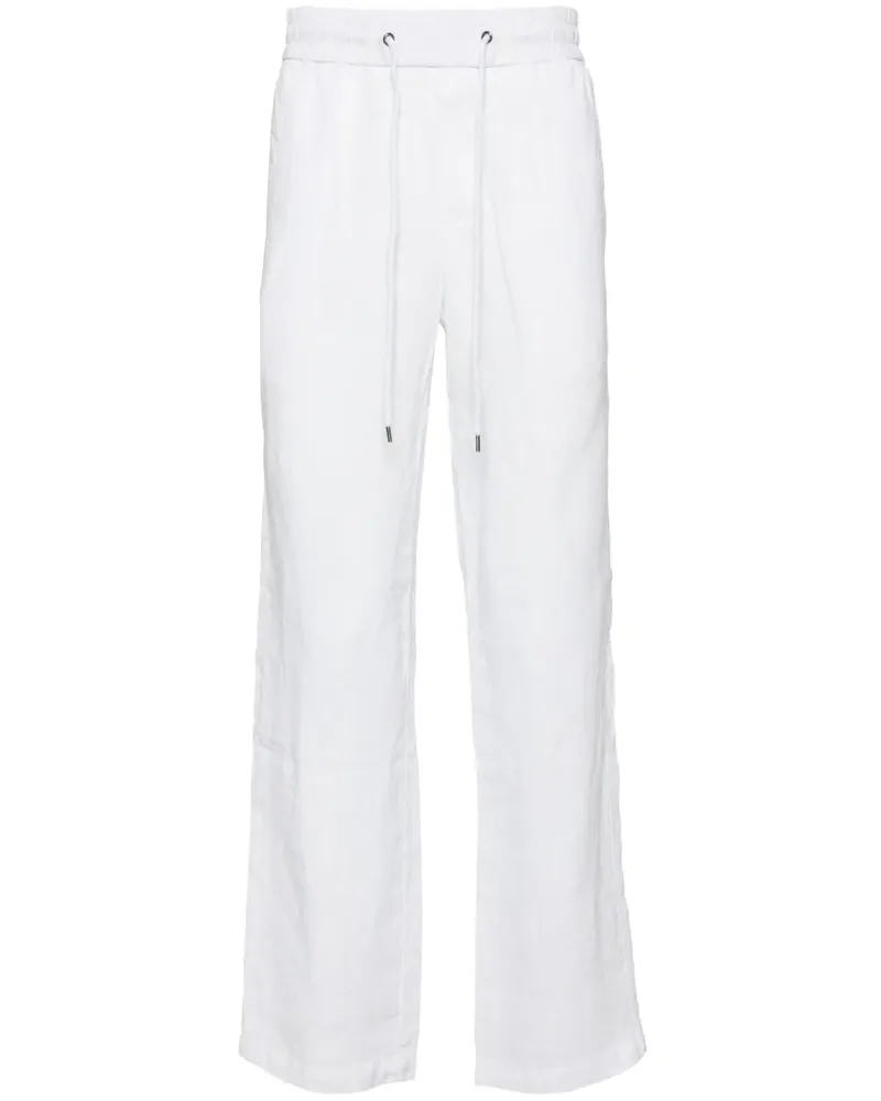 James Perse Leinenhose mit Kordelzug - Weiß Weiß